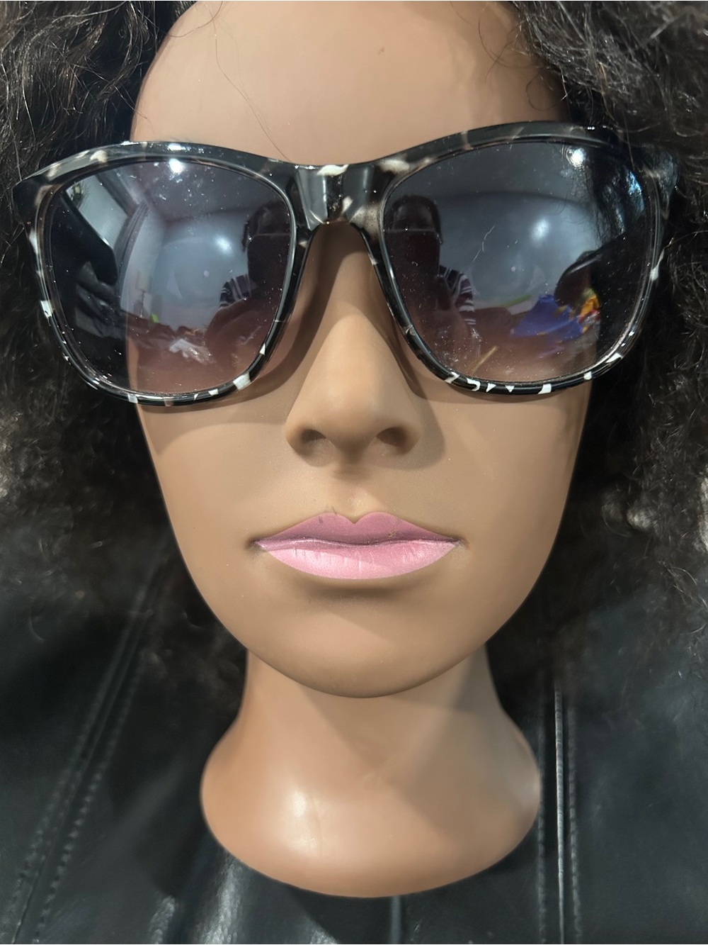 Franco Sarto Black Tortoiseshell Gradient Lens Women's Sunglasses